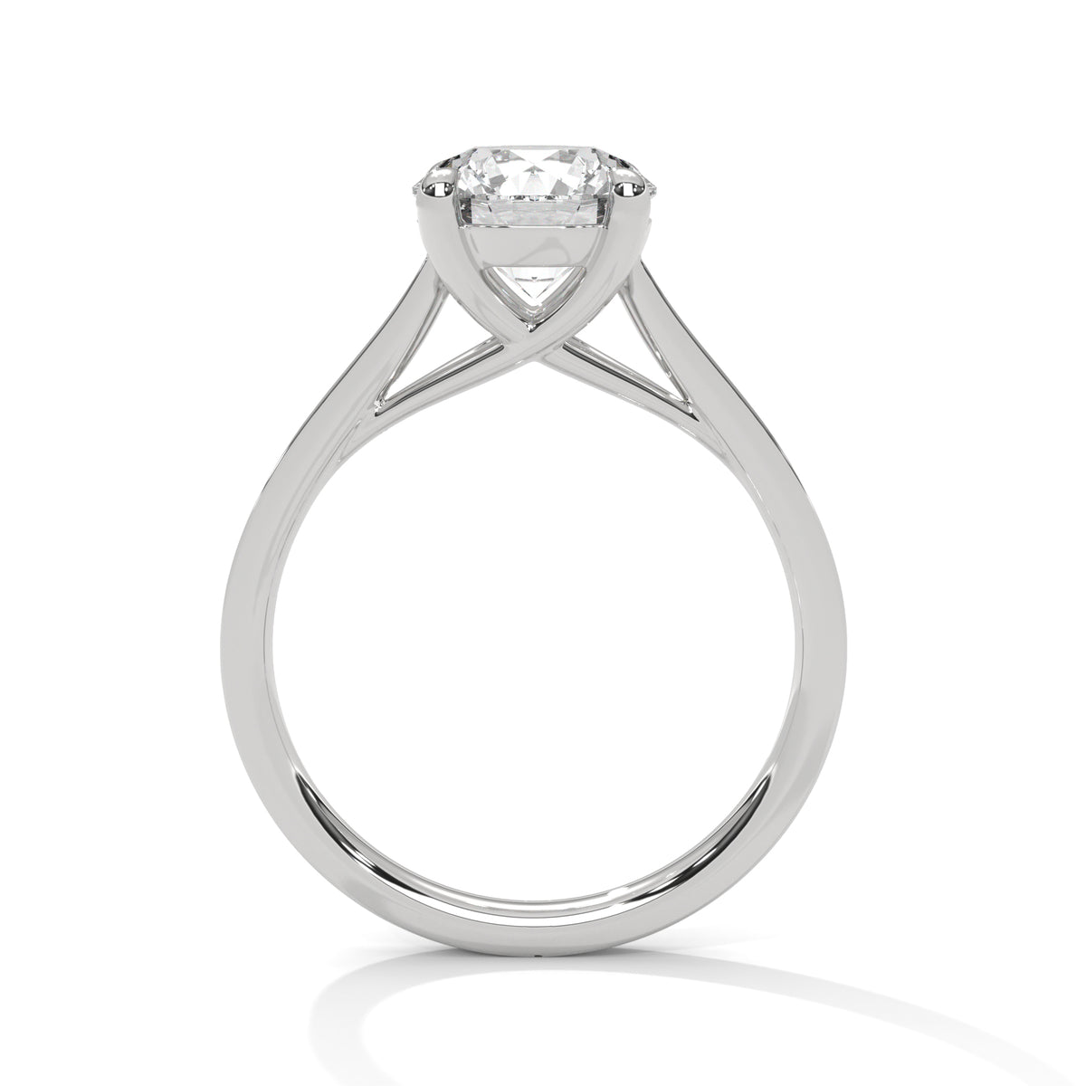 Celestial Crown Solitaire Ring