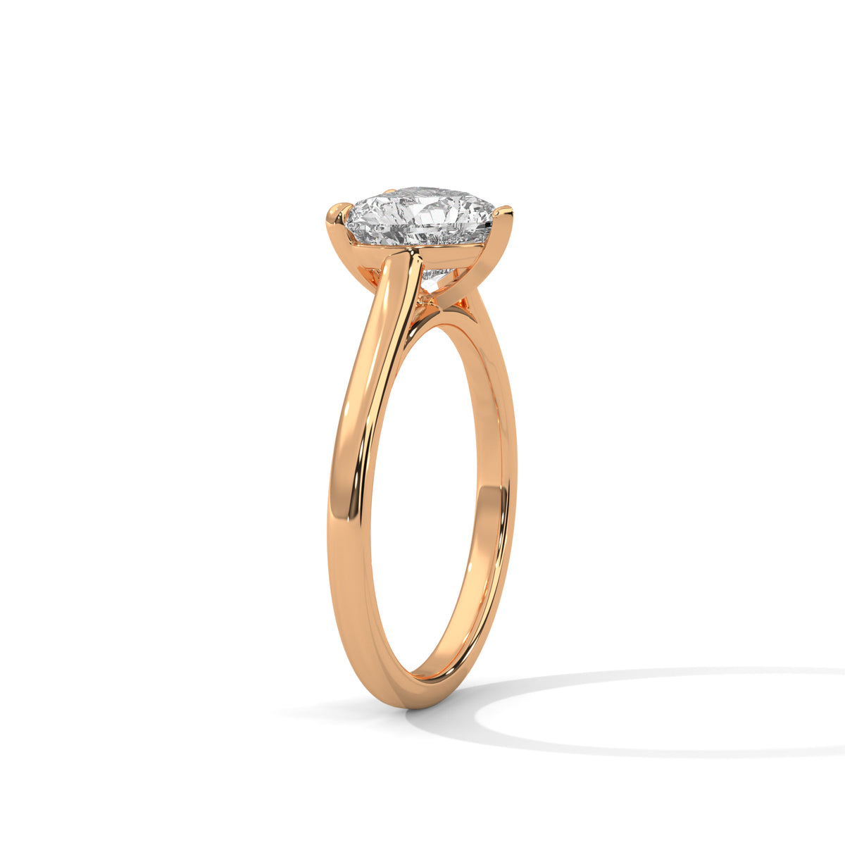 Eternal Heart Solitaire Ring