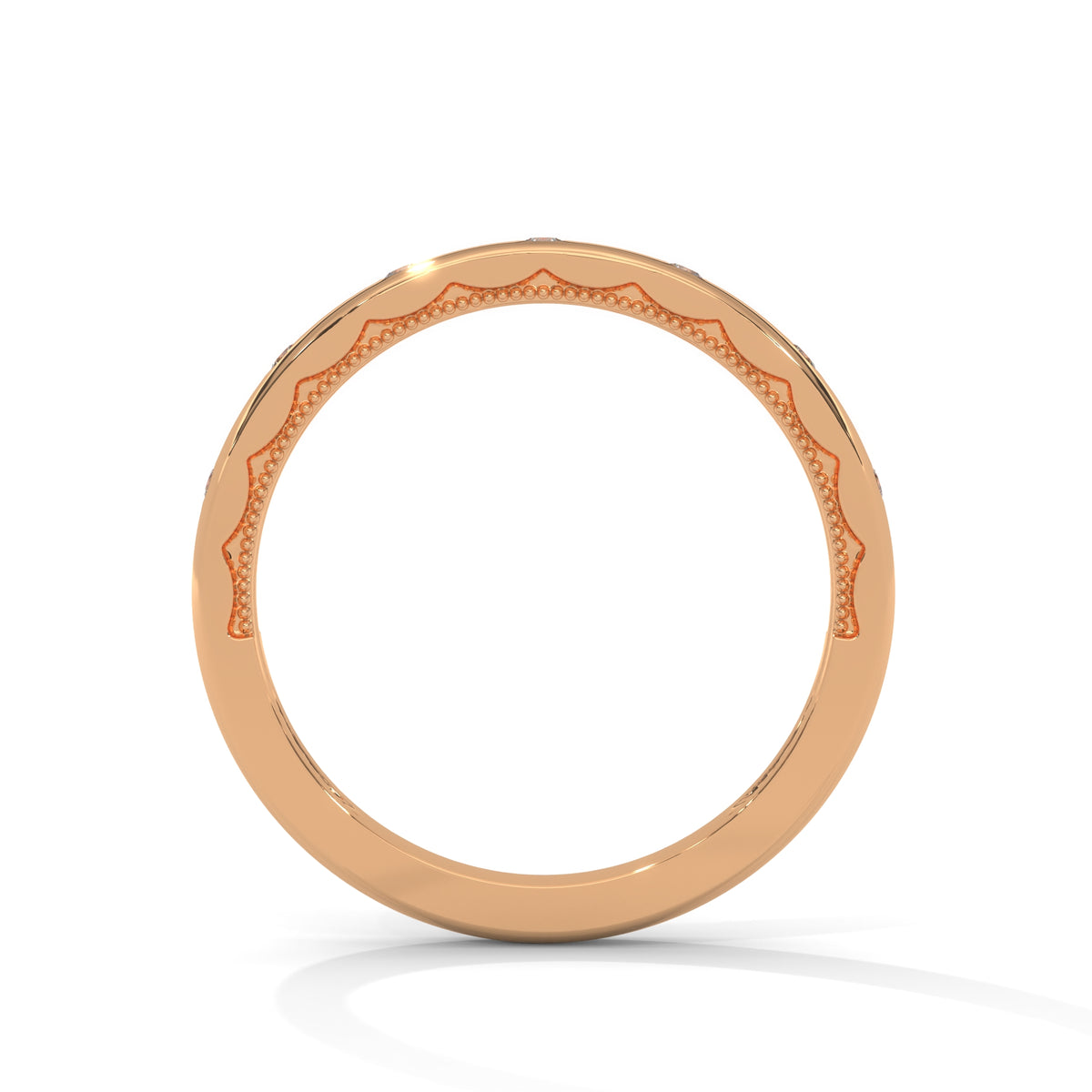 Scattered Stars Diamond Band Ring
