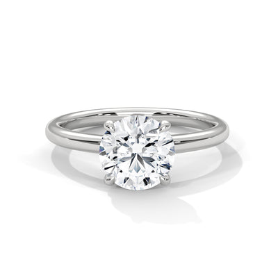 Eternal Crown Solitaire Ring — IGI Certified Diamond Jewellery | My Carat India
