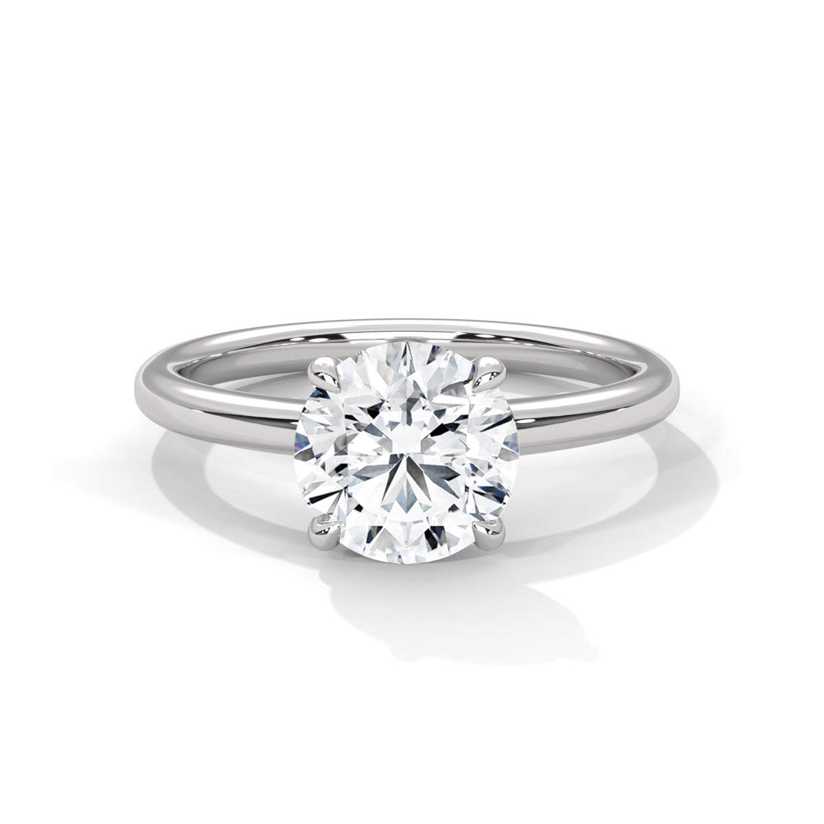 Eternal Crown Solitaire Ring