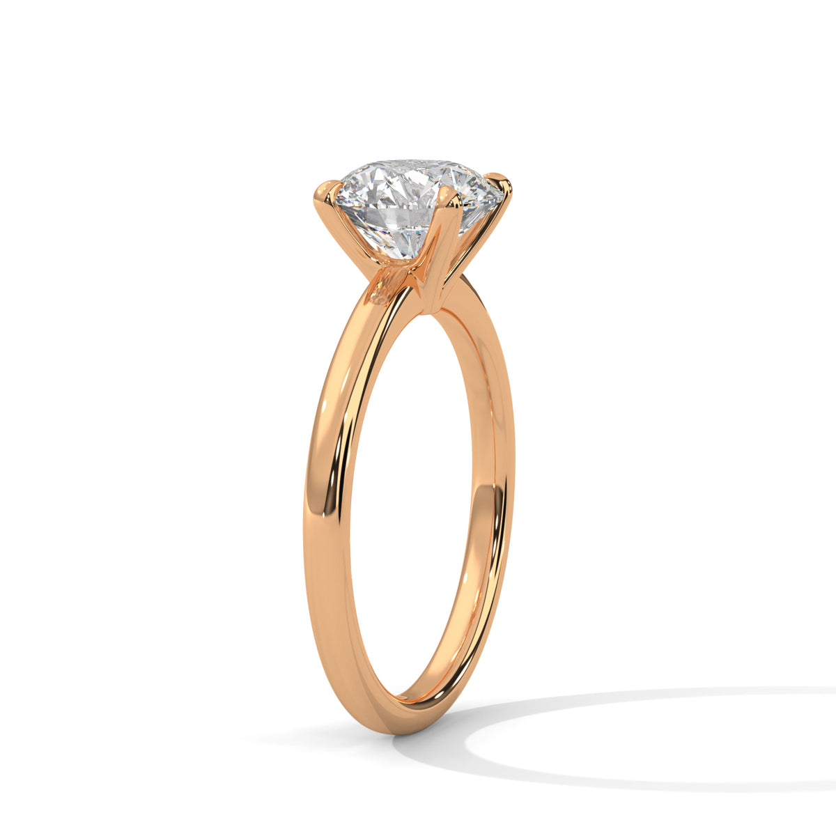Eternal Crown Solitaire Ring