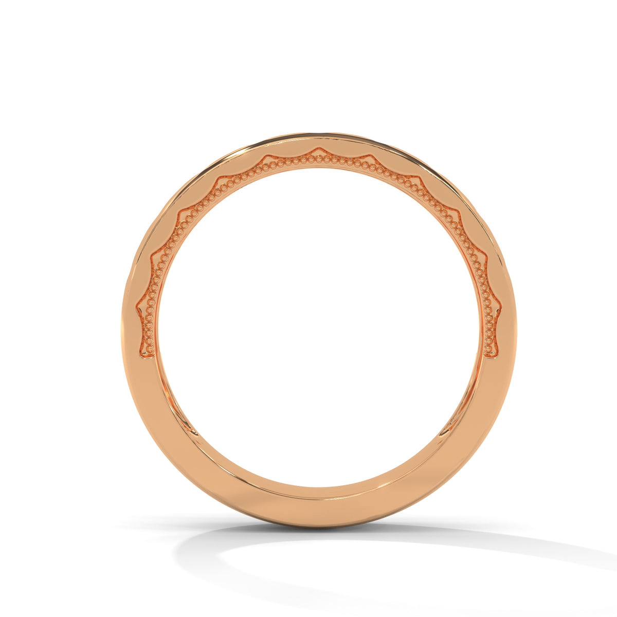 Diamond Signet Band Ring