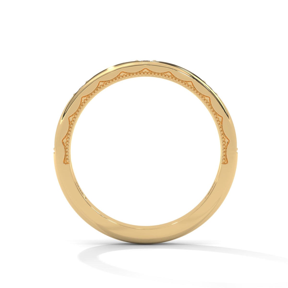 Celestial Arc Diamond Band Ring