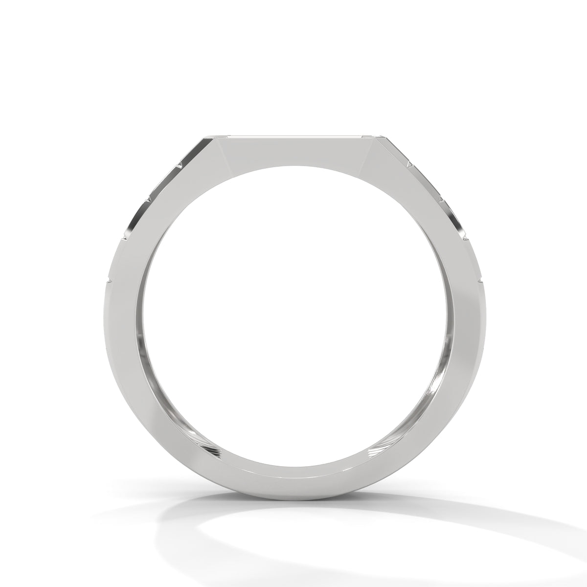 Grid Luxe Cluster Ring