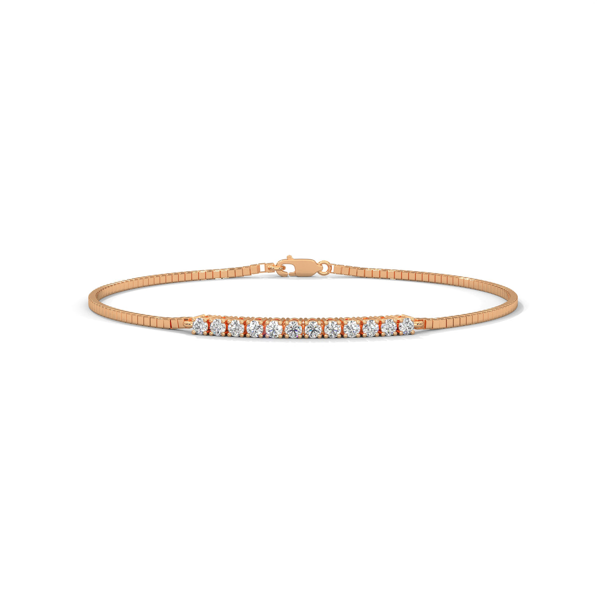 Sparkling Bar Diamond Bracelet