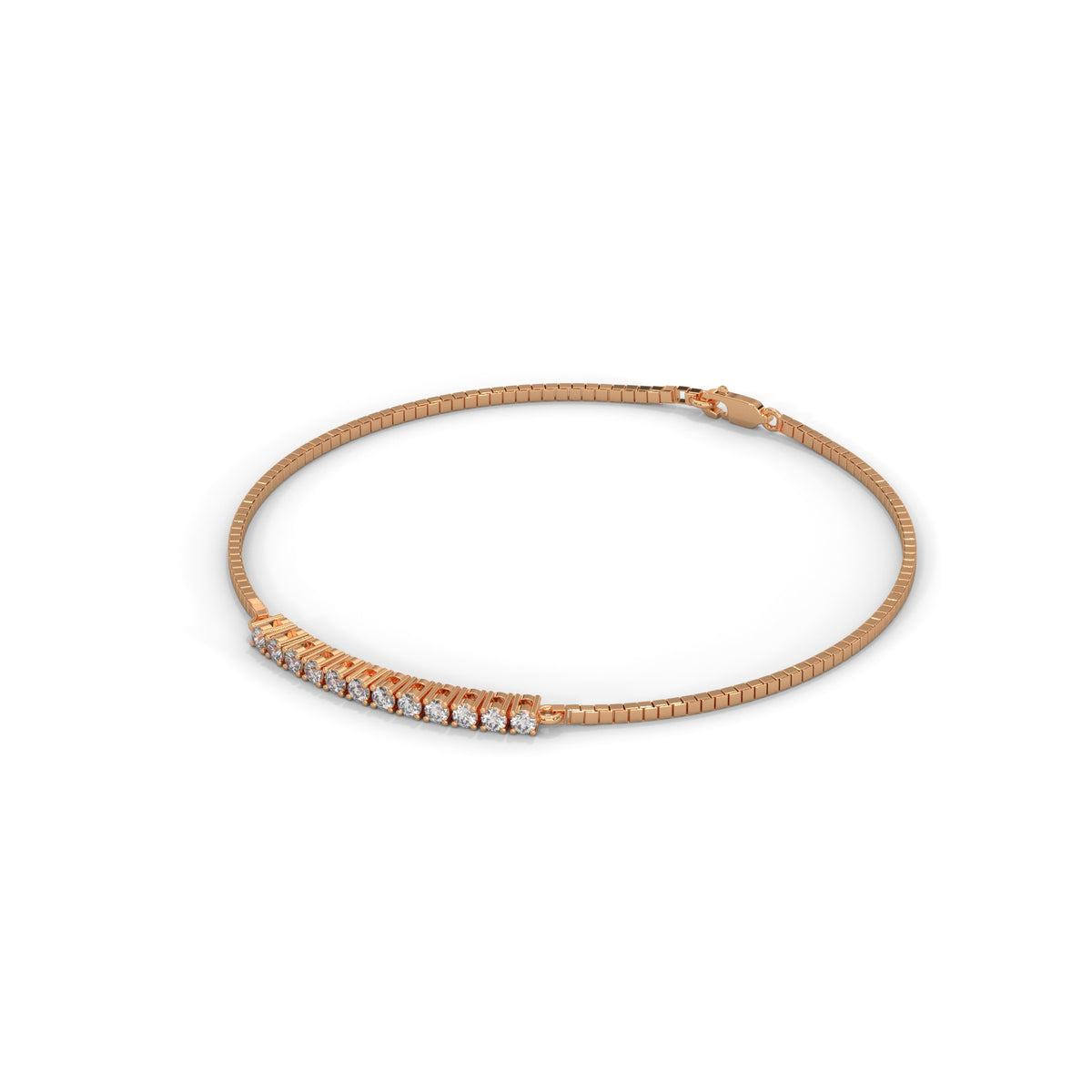 Sparkling Bar Diamond Bracelet