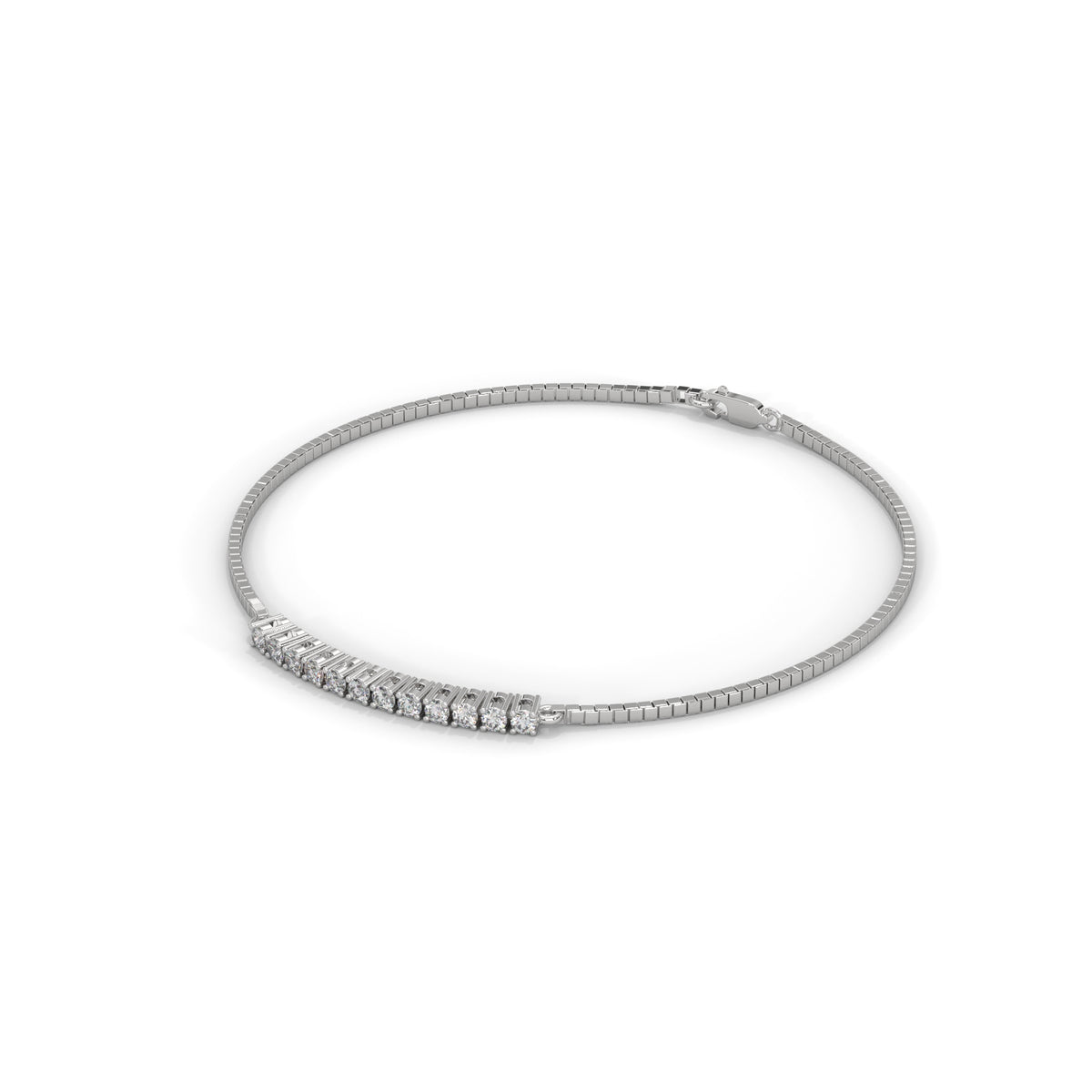 Sparkling Bar Diamond Bracelet