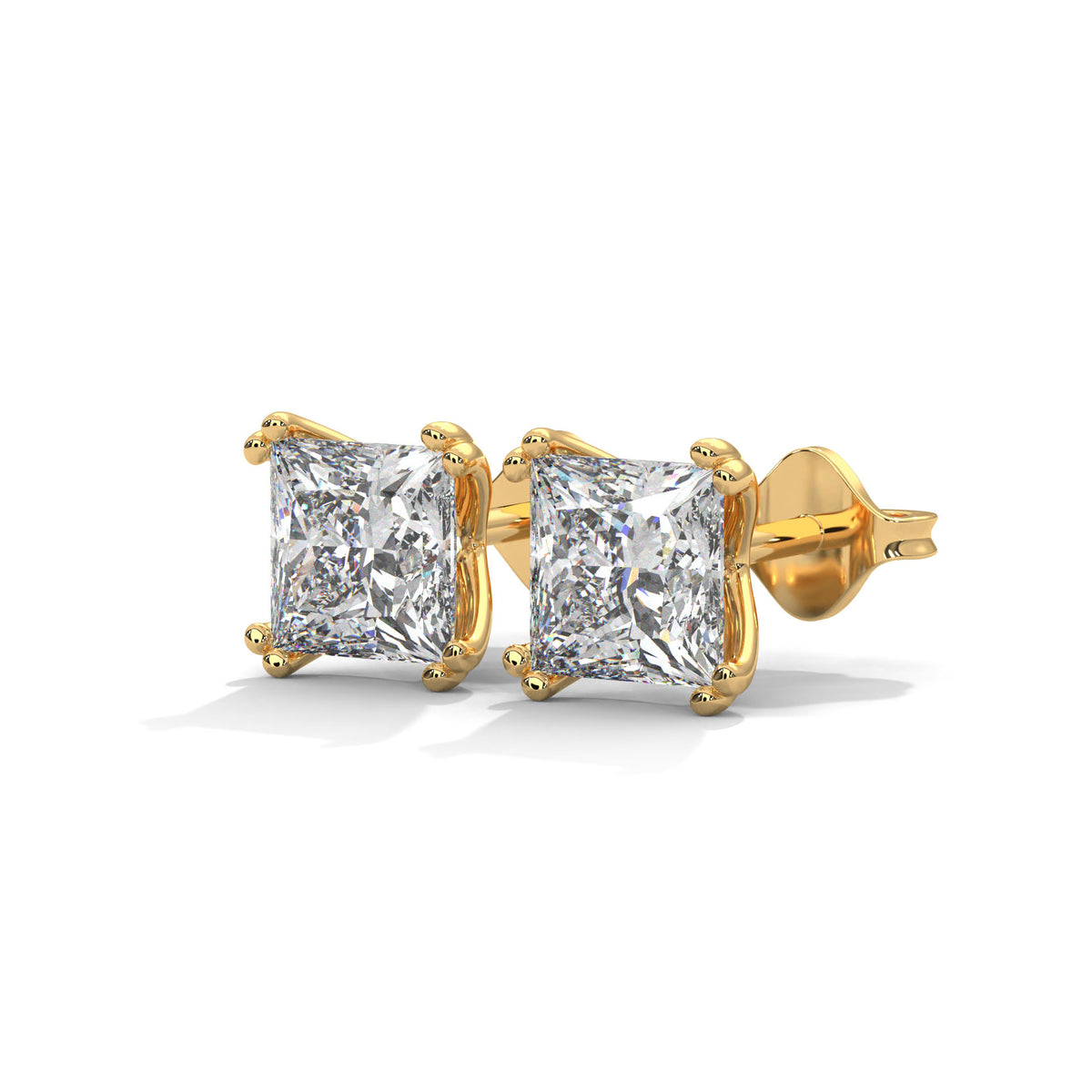 Royal Edge Solitaire Studs