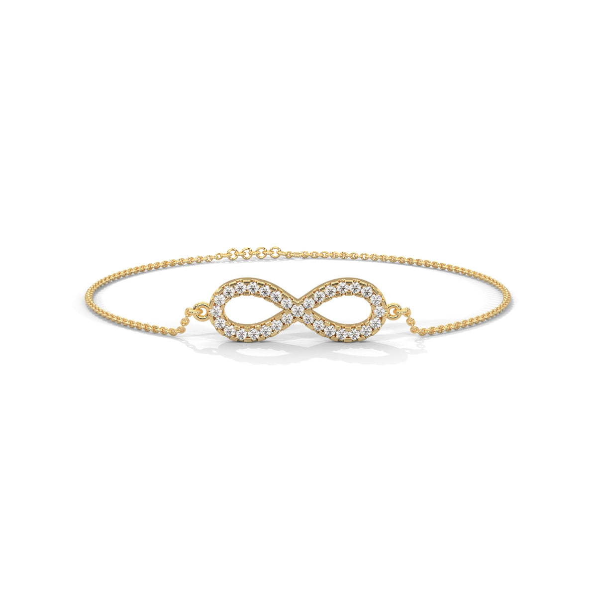 Infinite Loop Diamond Bracelet