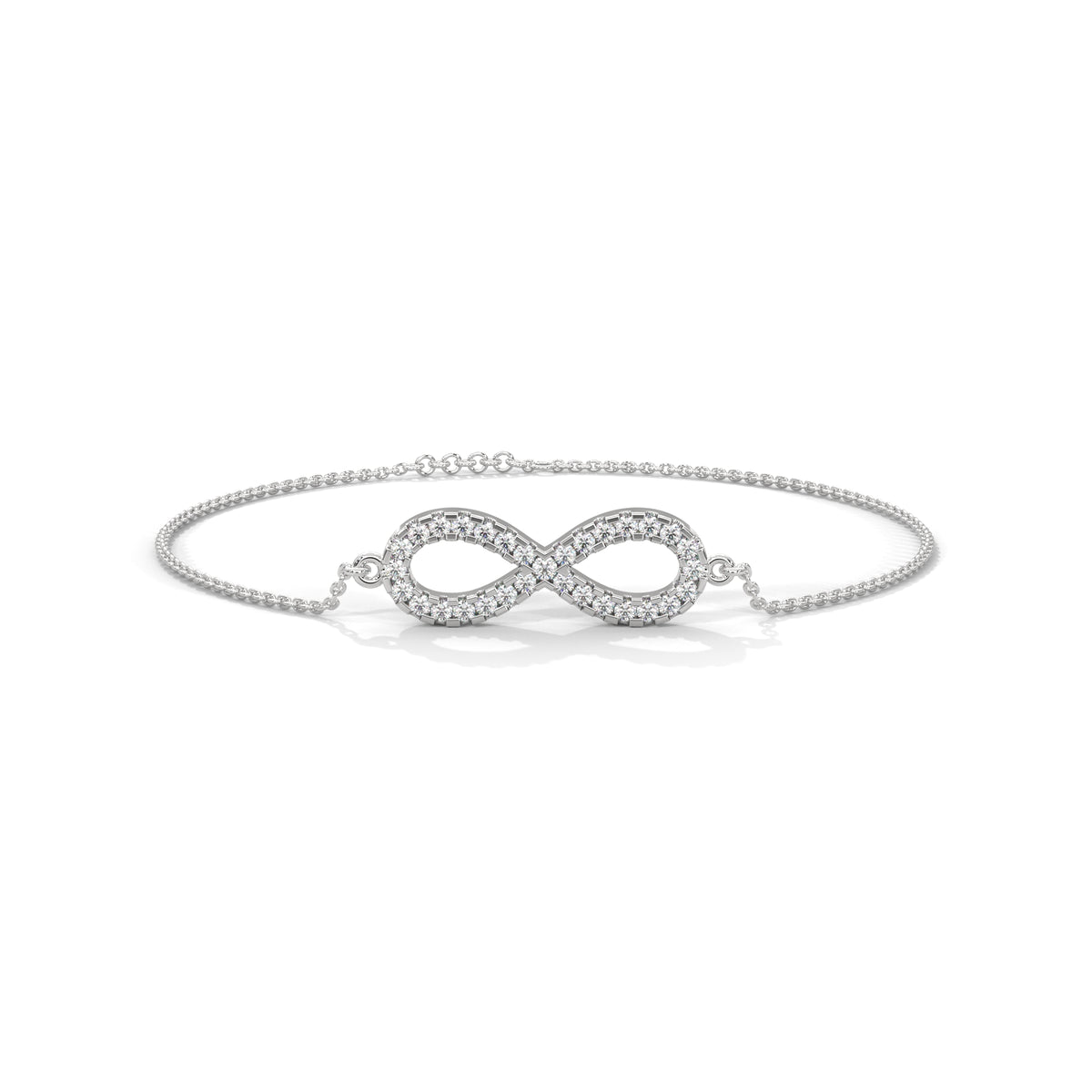 Infinite Loop Diamond Bracelet