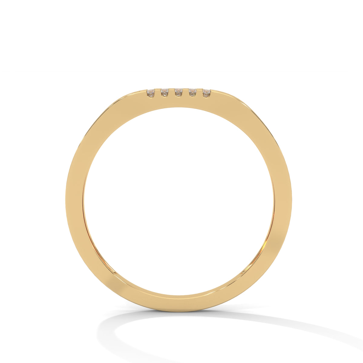 Grid Constellation Band Ring