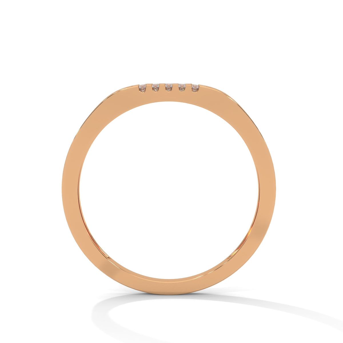 Grid Constellation Band Ring