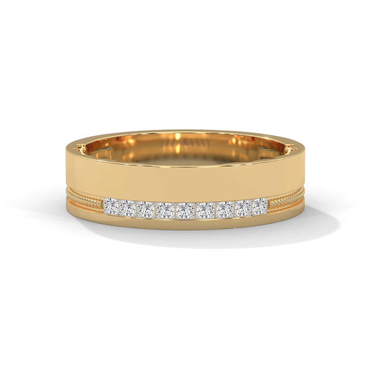 Regal Channel Princess Band Ring