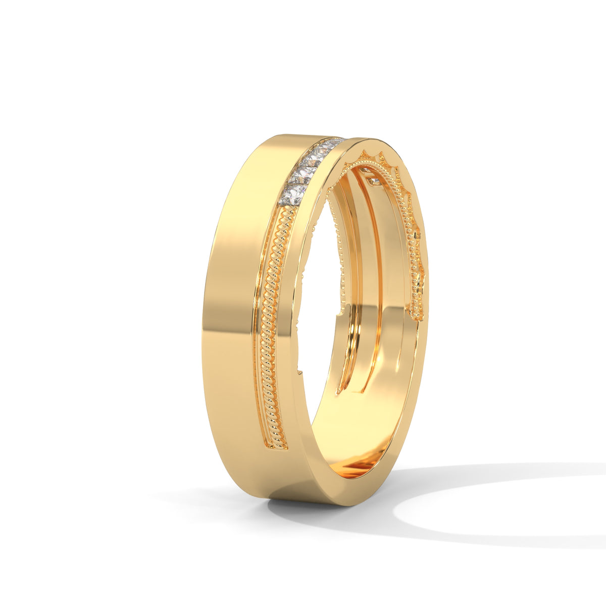 Regal Channel Princess Band Ring
