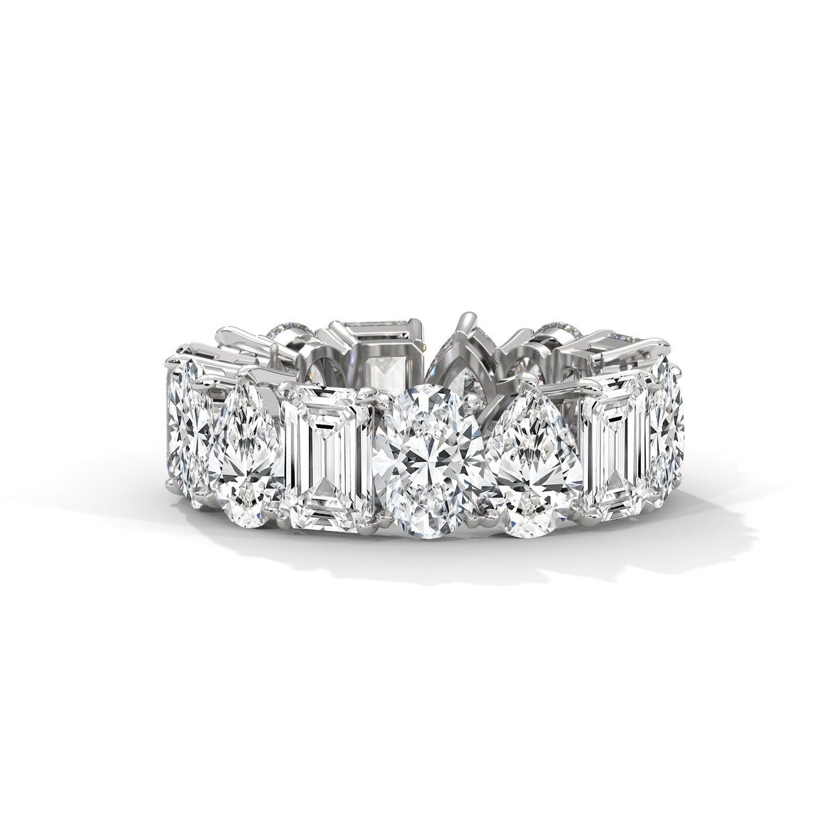Trinity Silhouette Eternity Ring