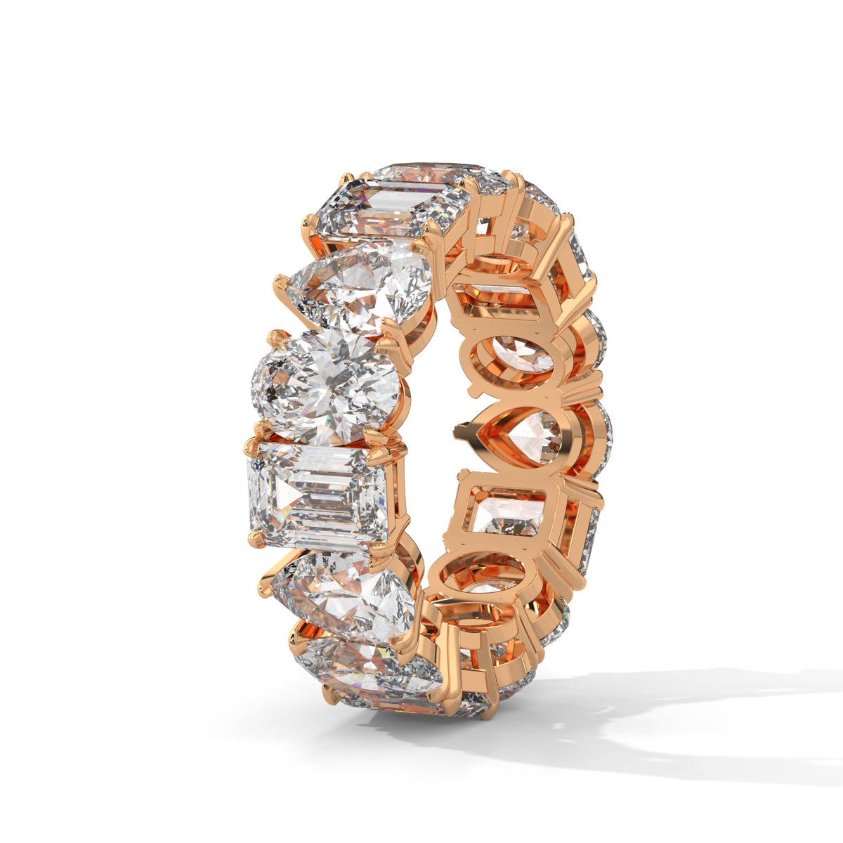 Trinity Silhouette Eternity Ring