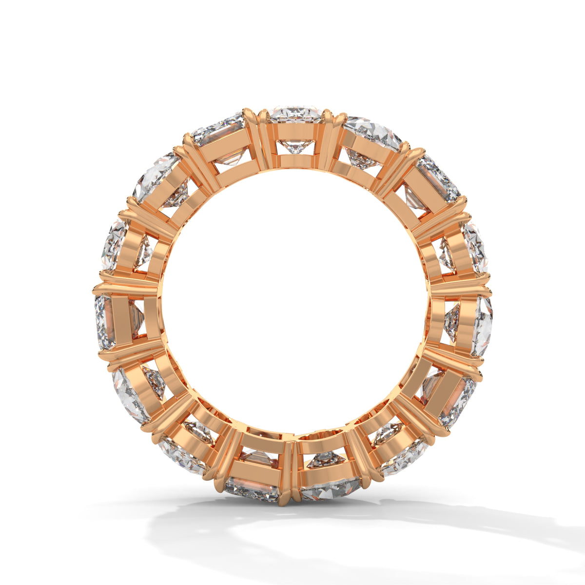 Trinity Silhouette Eternity Ring