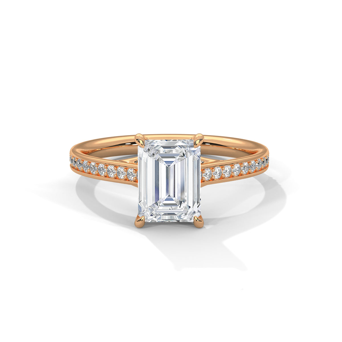Radiant Illusion Solitaire Ring