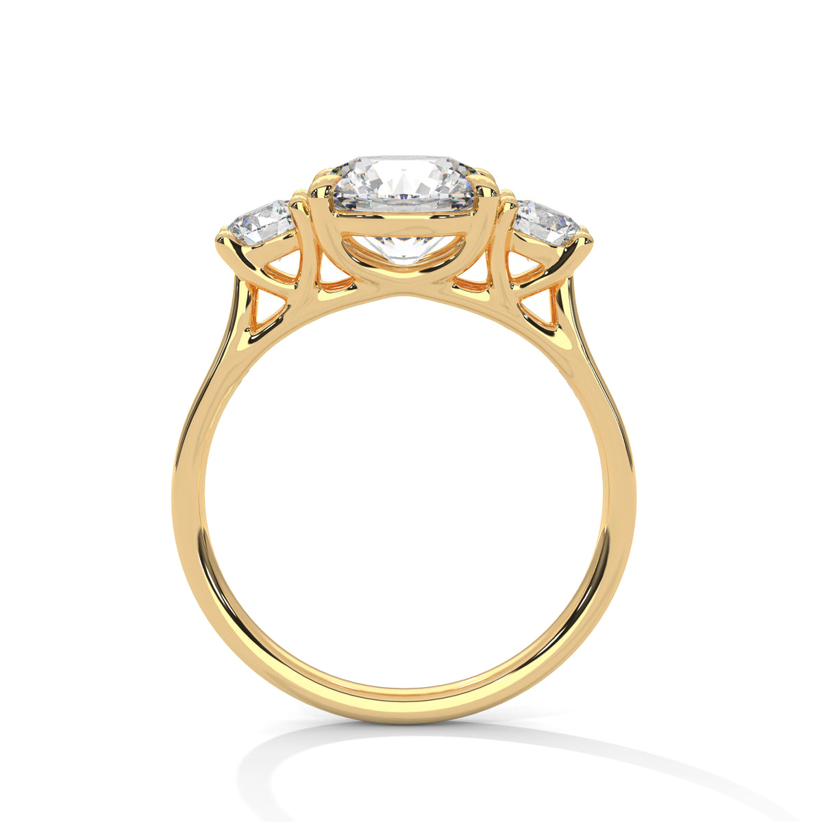 Trilogy Brilliance Solitaire Ring