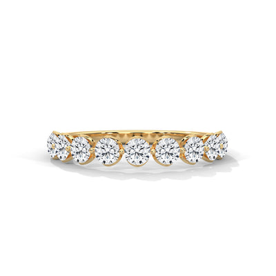 Celestial Arc Diamond Ring — IGI Certified Diamond Jewellery | My Carat India
