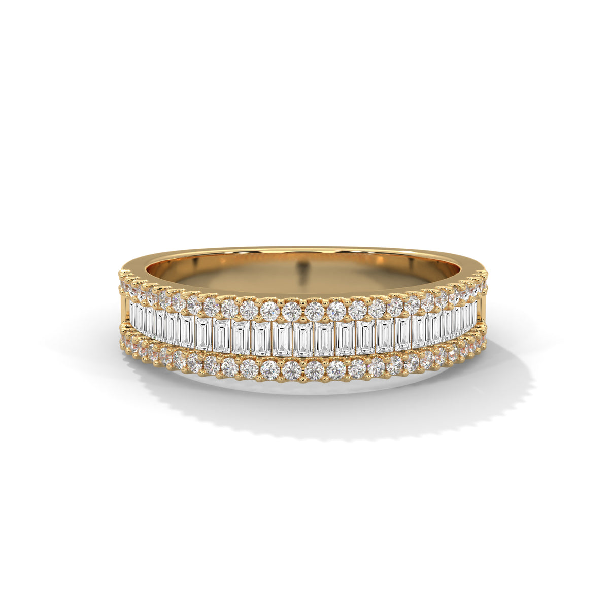 Lumière Baguette Eternity Ring