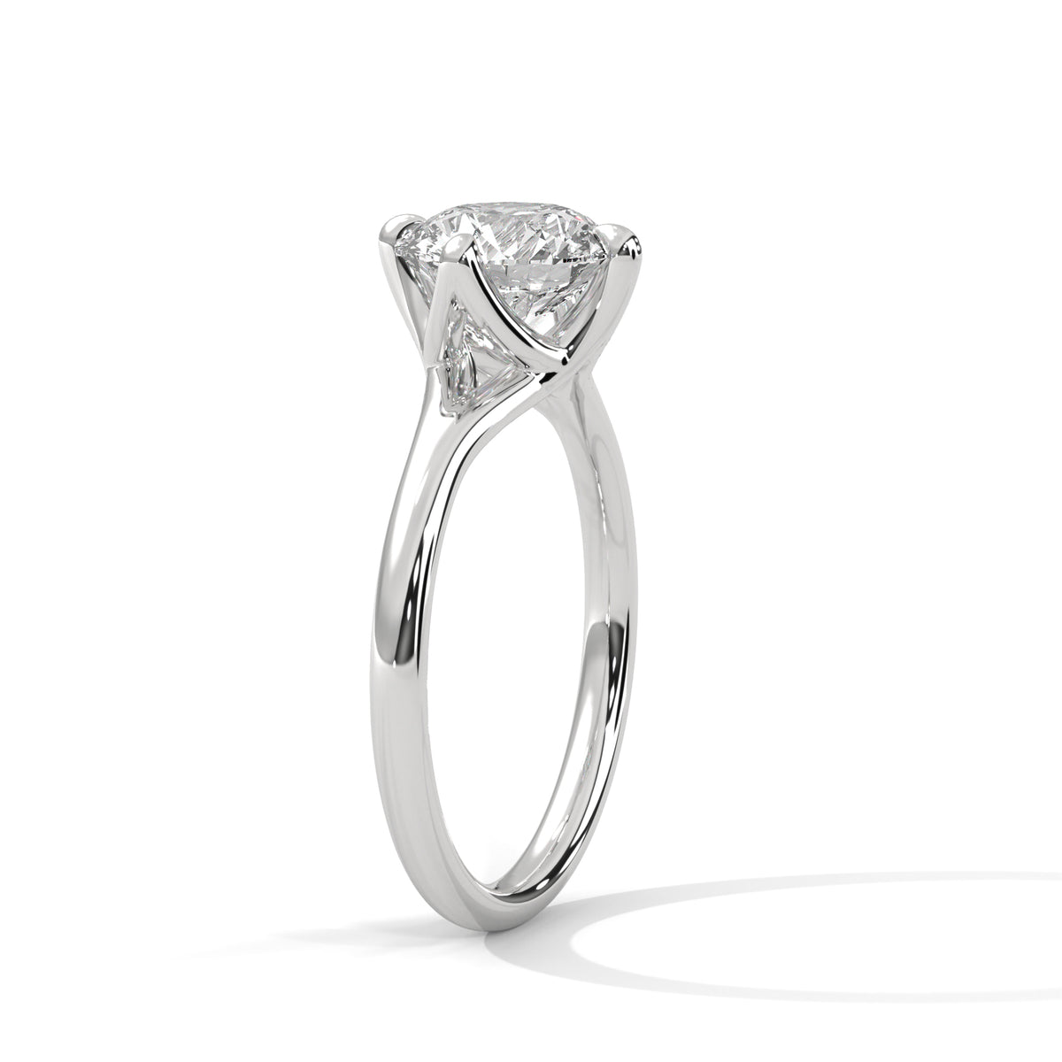 Sovereign Split Solitaire Ring