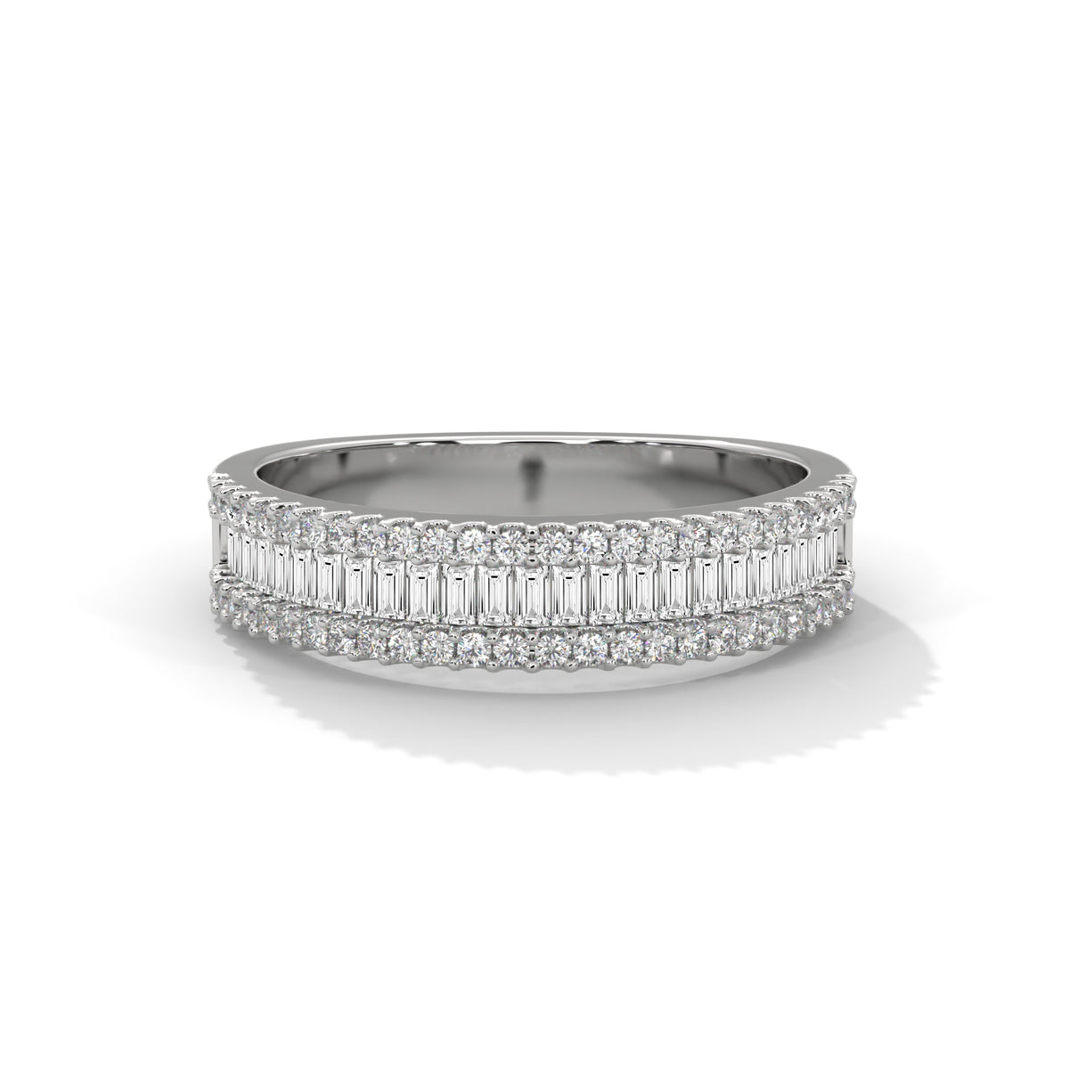 Lumière Baguette Eternity Ring