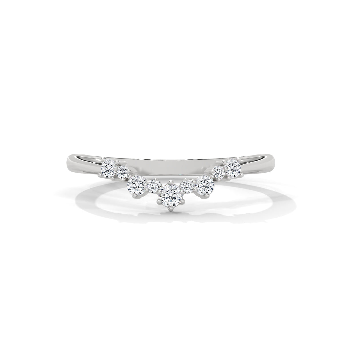 Cascading Stardust Diamond Ring