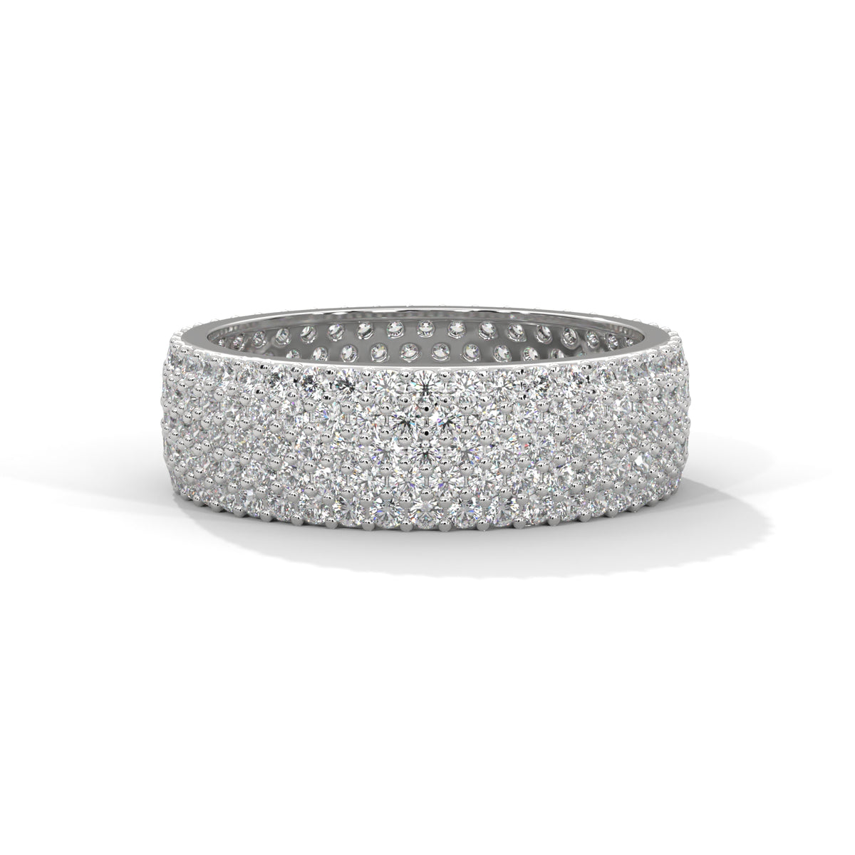 Pavé Constellation Eternity Ring