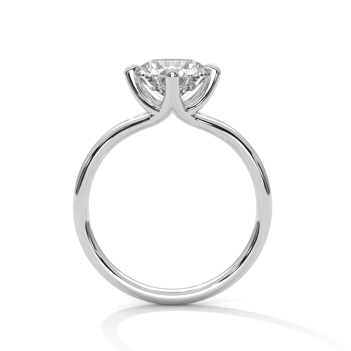 Sovereign Split Solitaire Ring