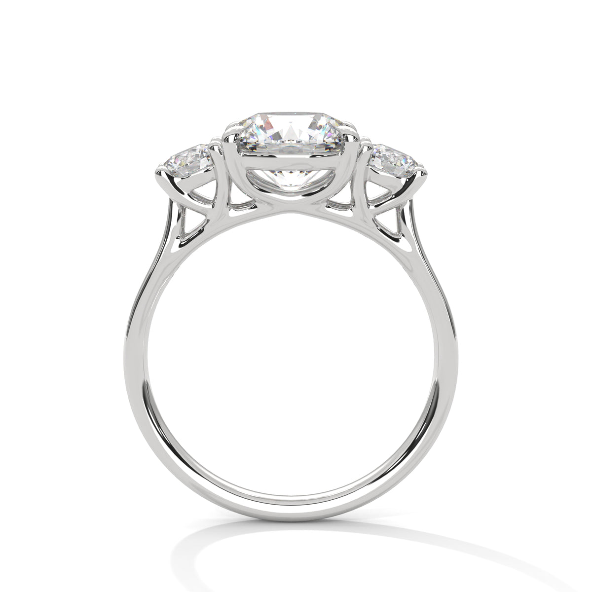 Trilogy Brilliance Solitaire Ring