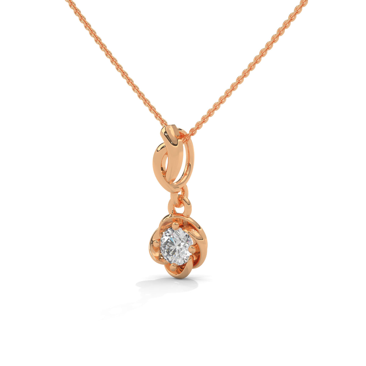 Bloom Solitaire Pendant Set