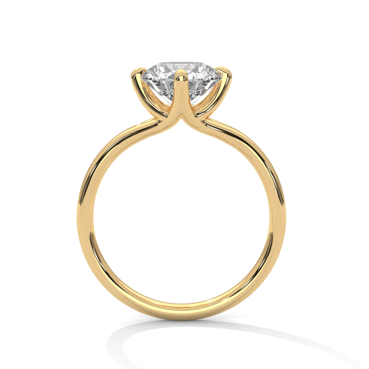 Sovereign Split Solitaire Ring