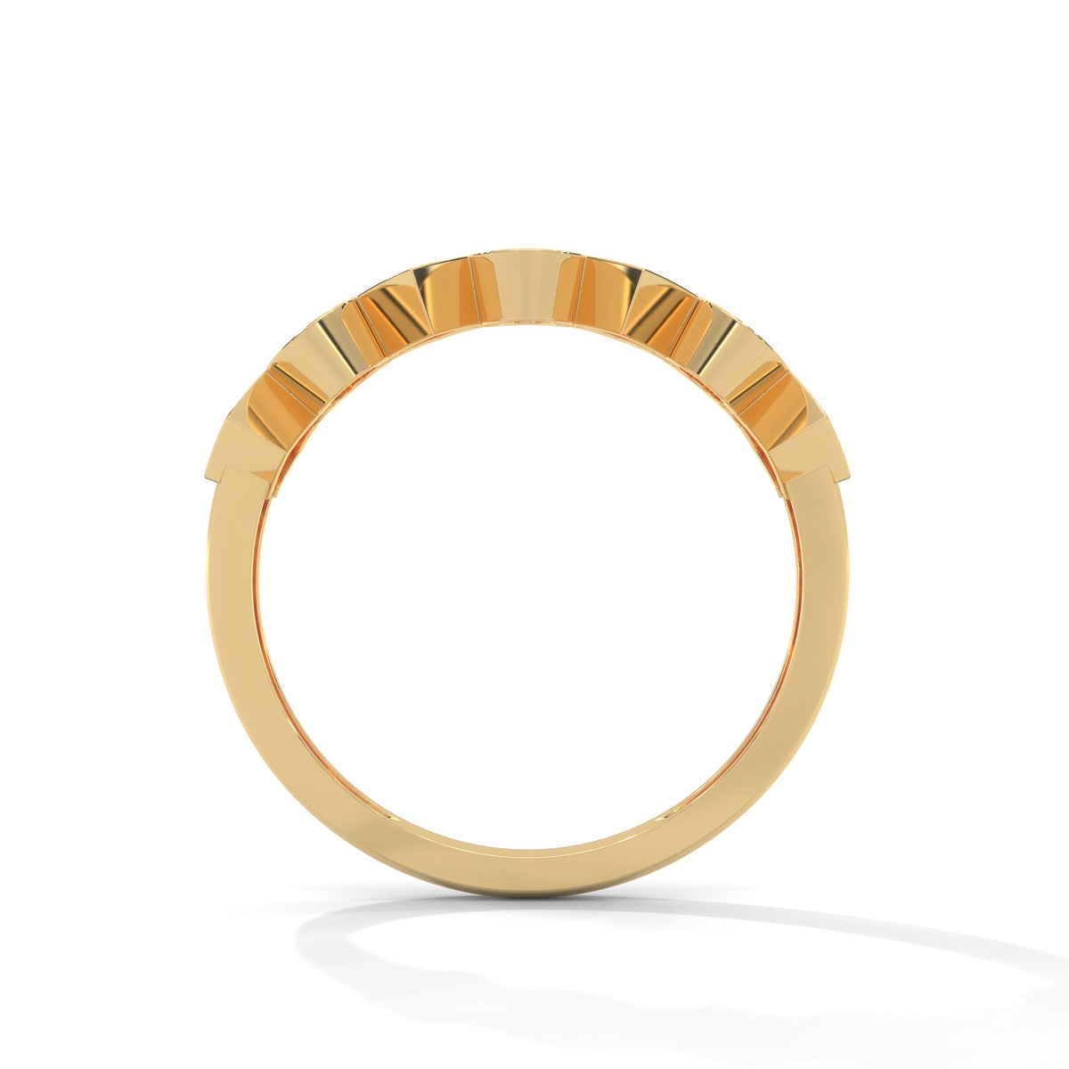 Lattice Bloom Cocktail Ring