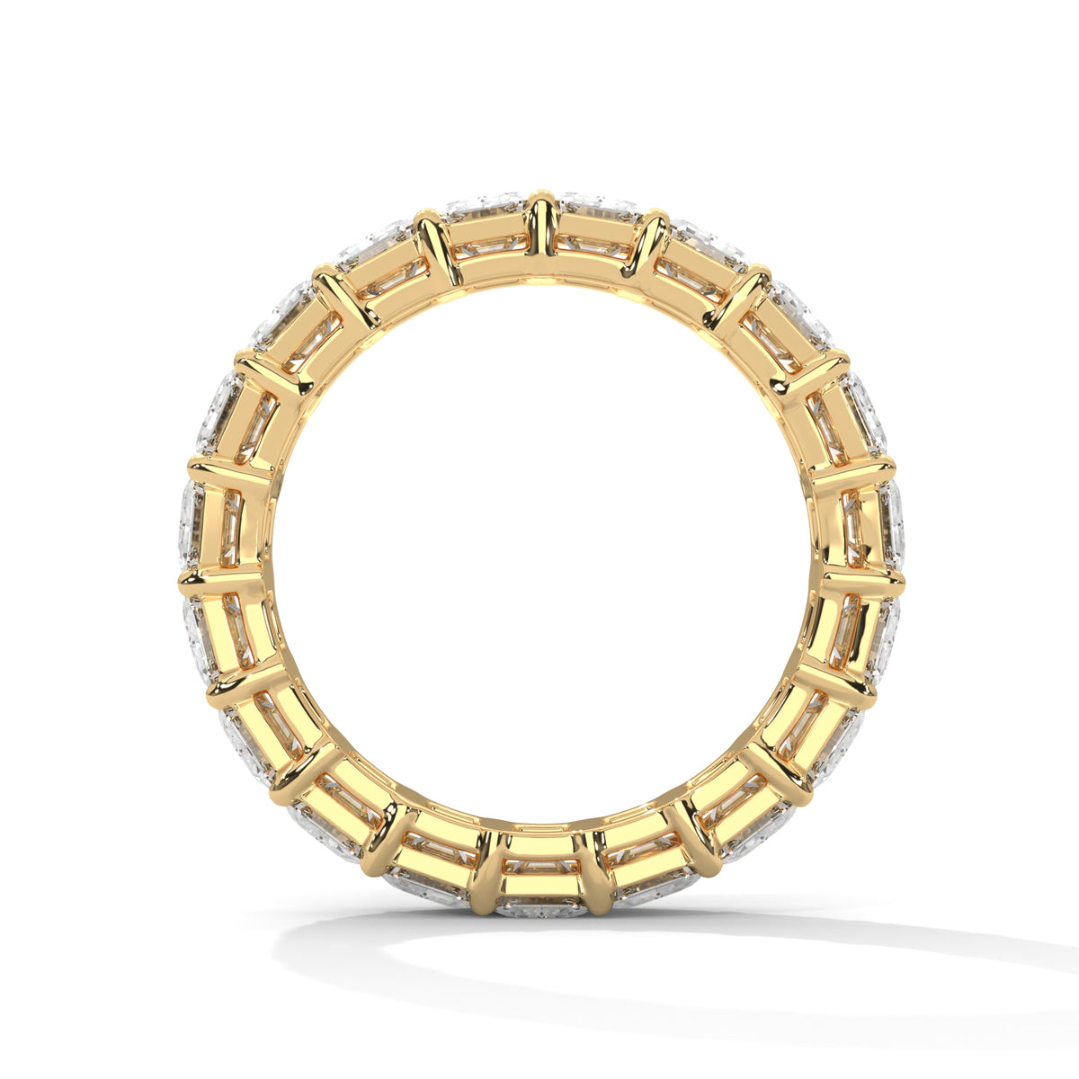 Endless Emerald Eternity Ring