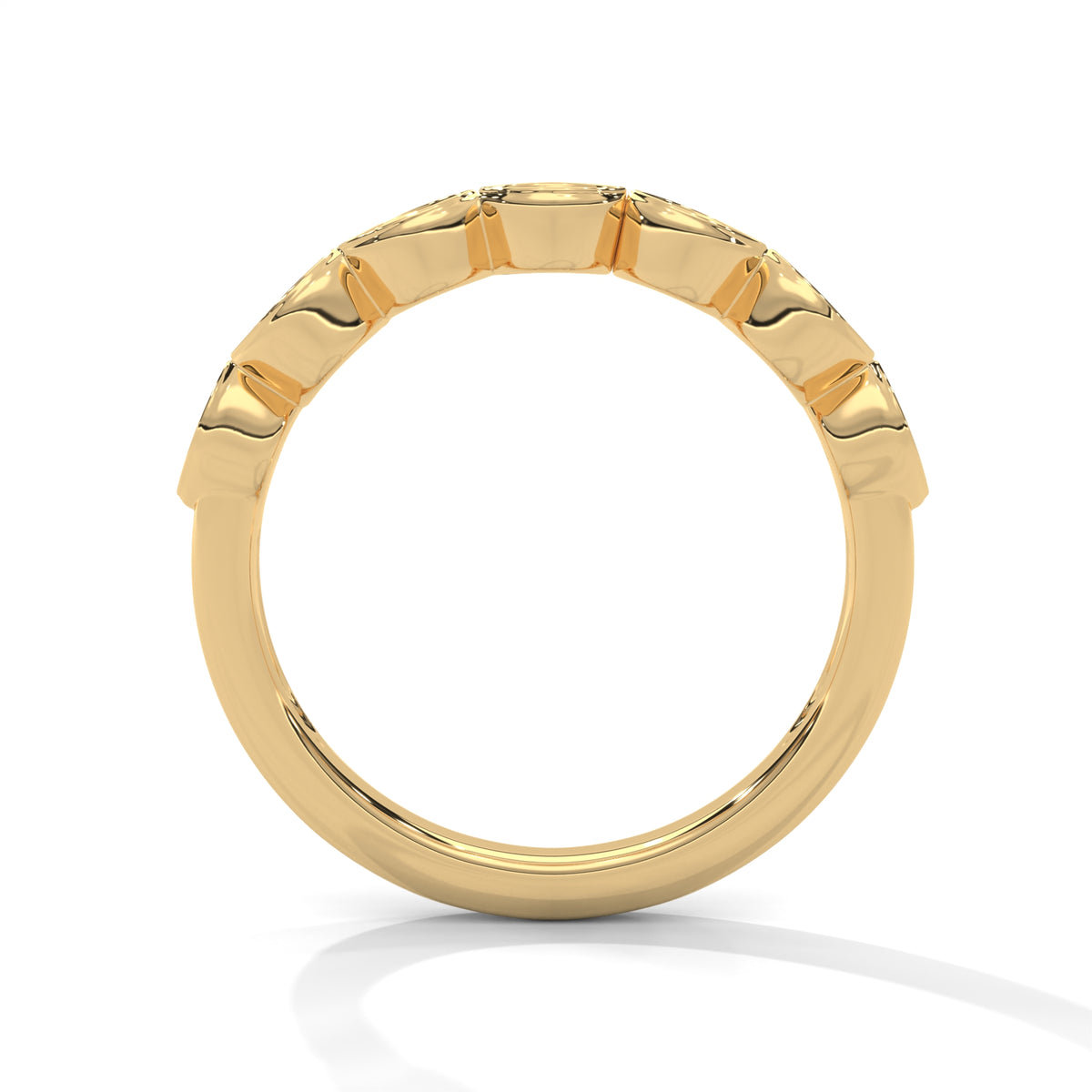 Marquise Bloom Diamond Band Ring