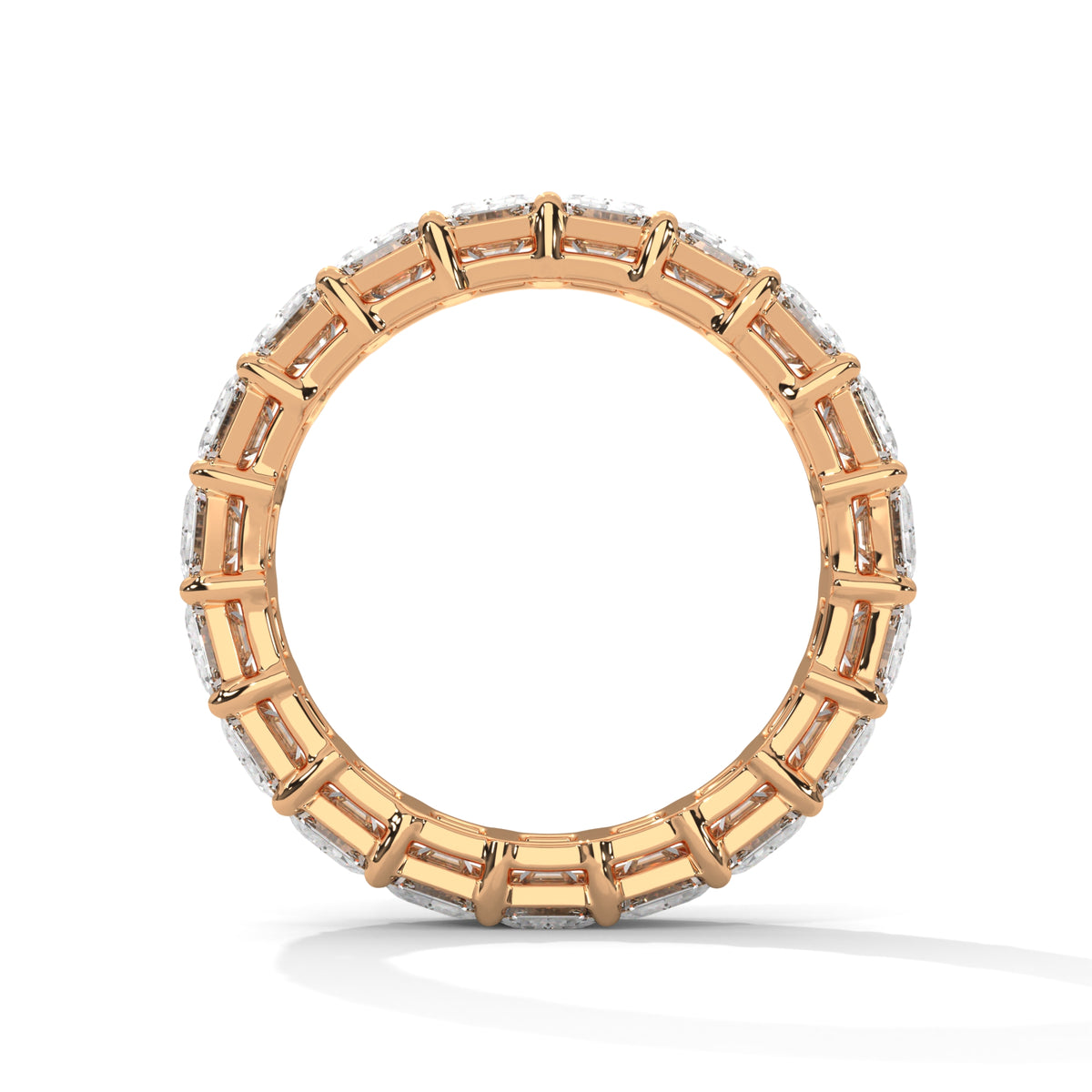 Endless Emerald Eternity Ring