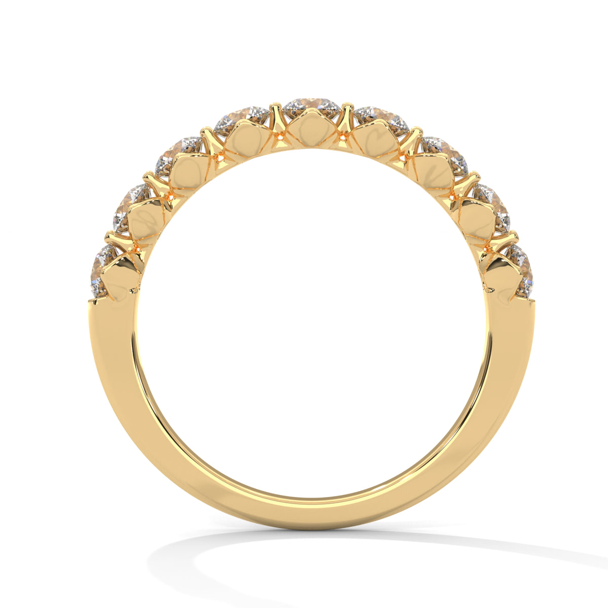 Celestial Arc Diamond Ring