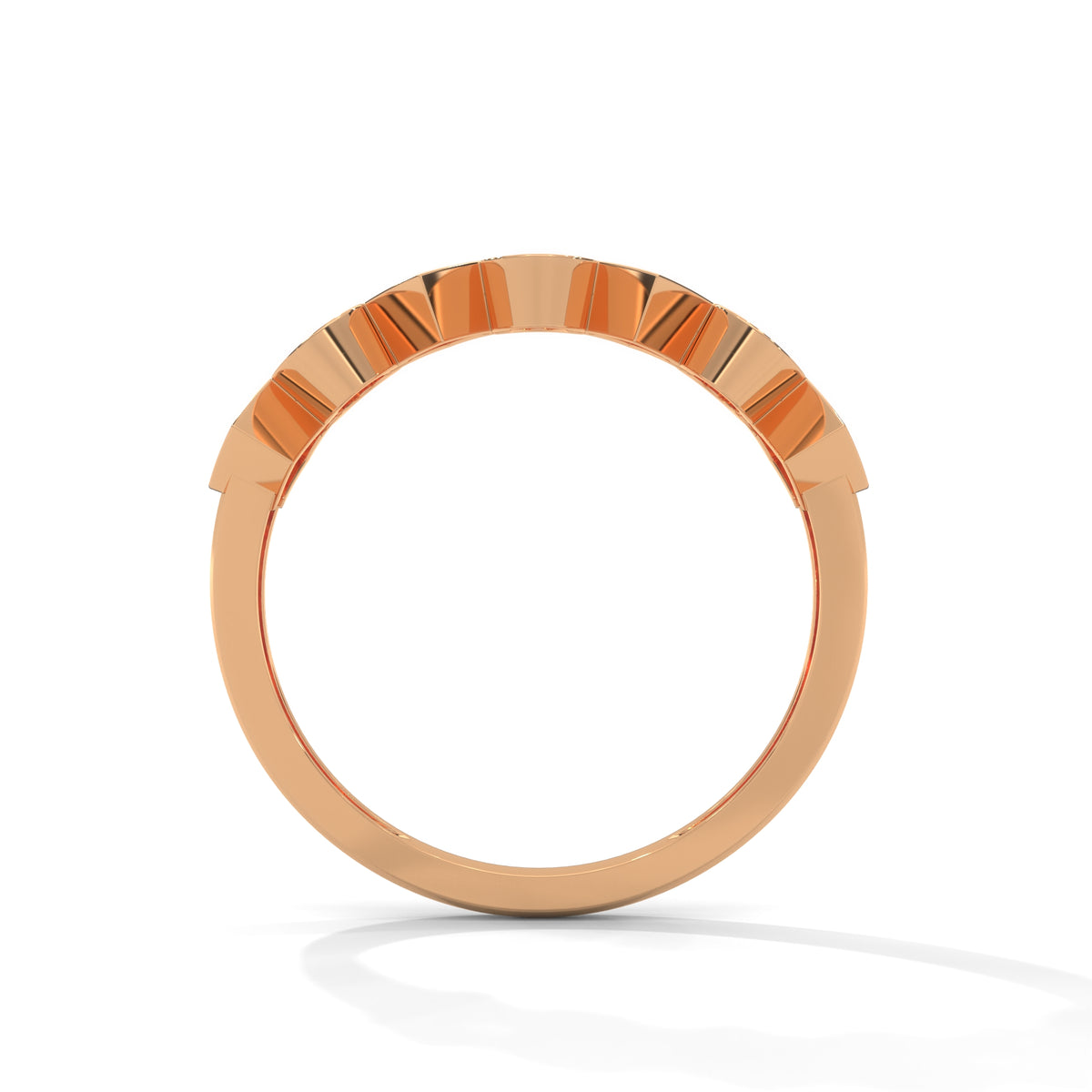 Lattice Bloom Cocktail Ring