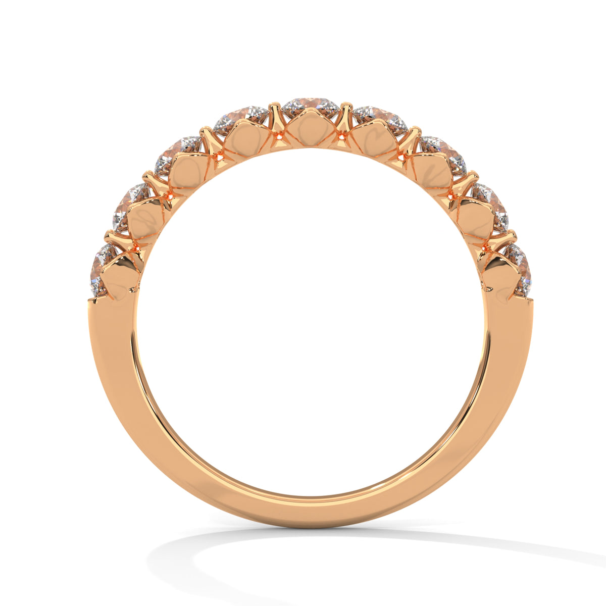 Celestial Arc Diamond Ring