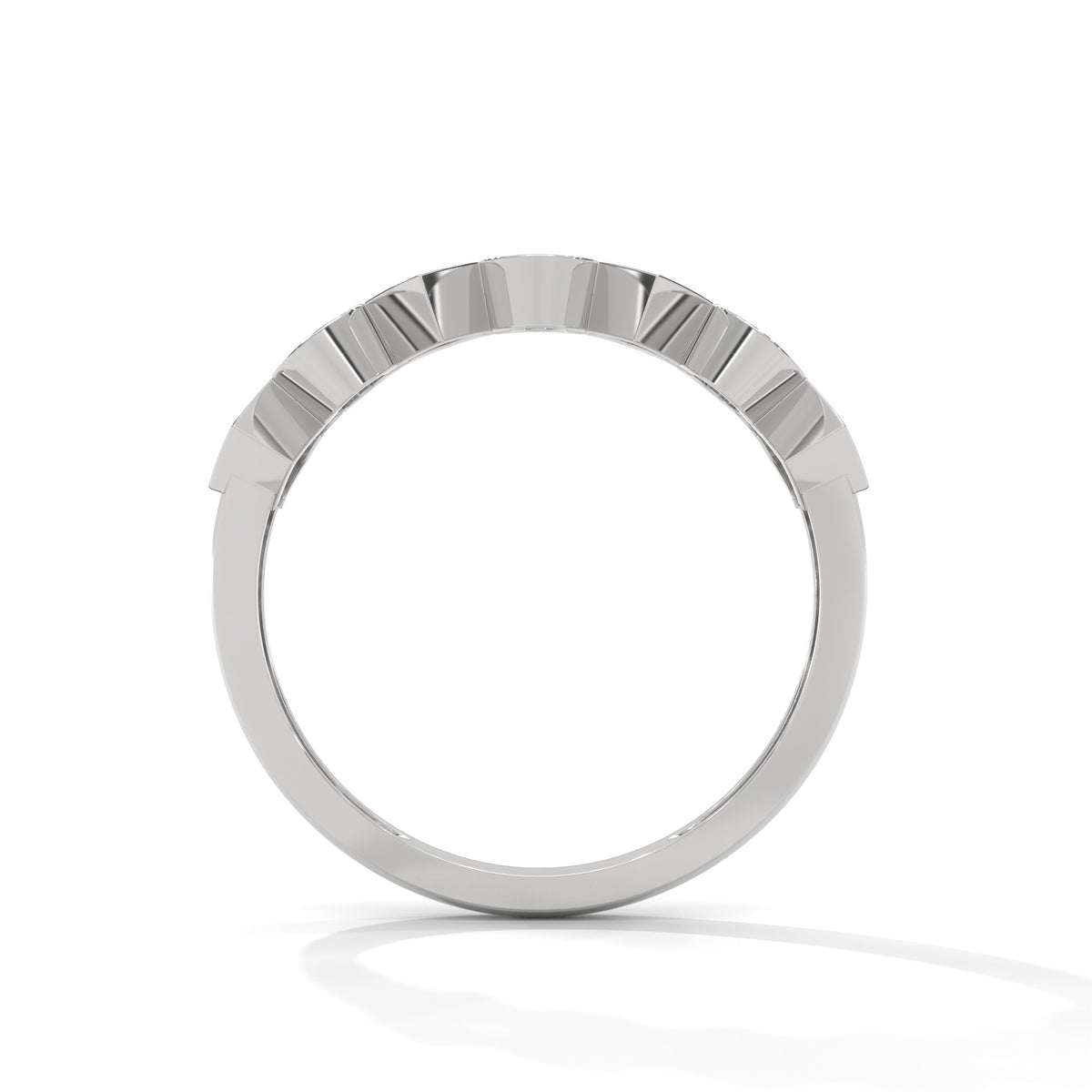 Lattice Bloom Cocktail Ring