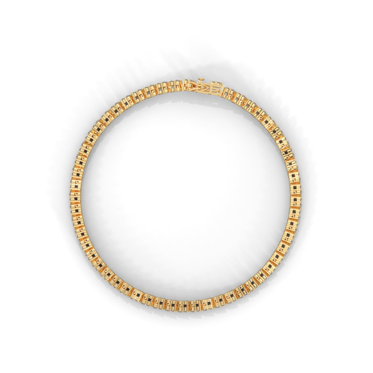 Cascading Bloom Tennis Bracelet