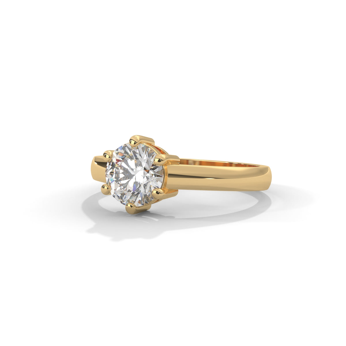 Eternal Prong Solitaire Ring