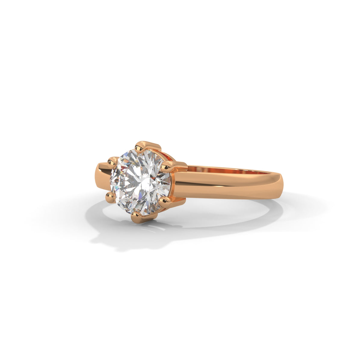 Eternal Prong Solitaire Ring