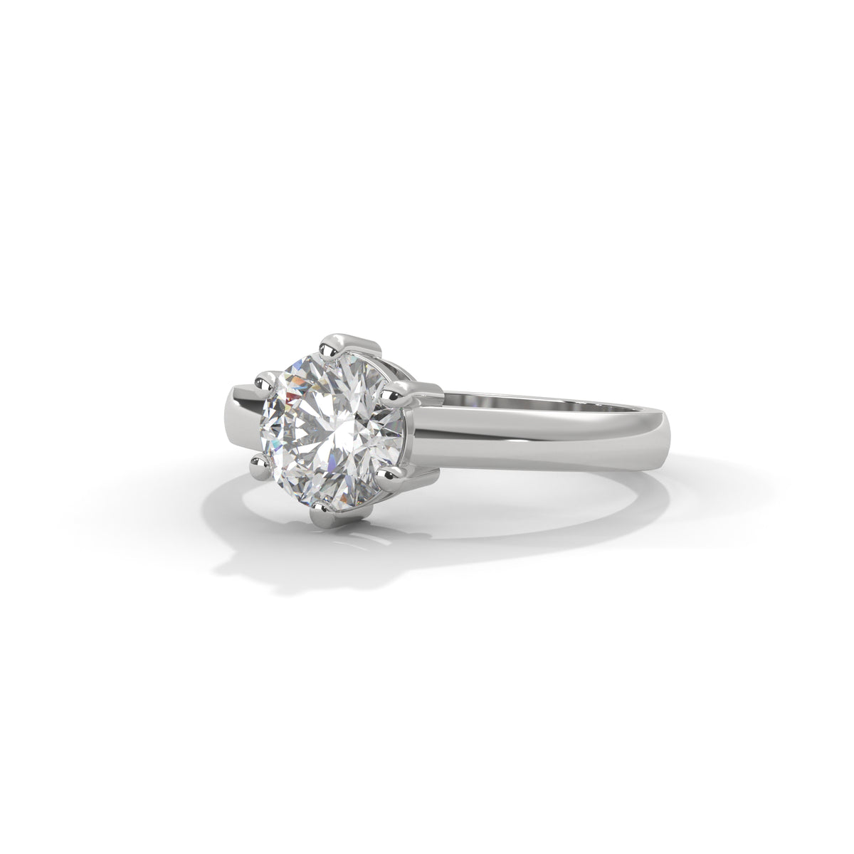 Eternal Prong Solitaire Ring