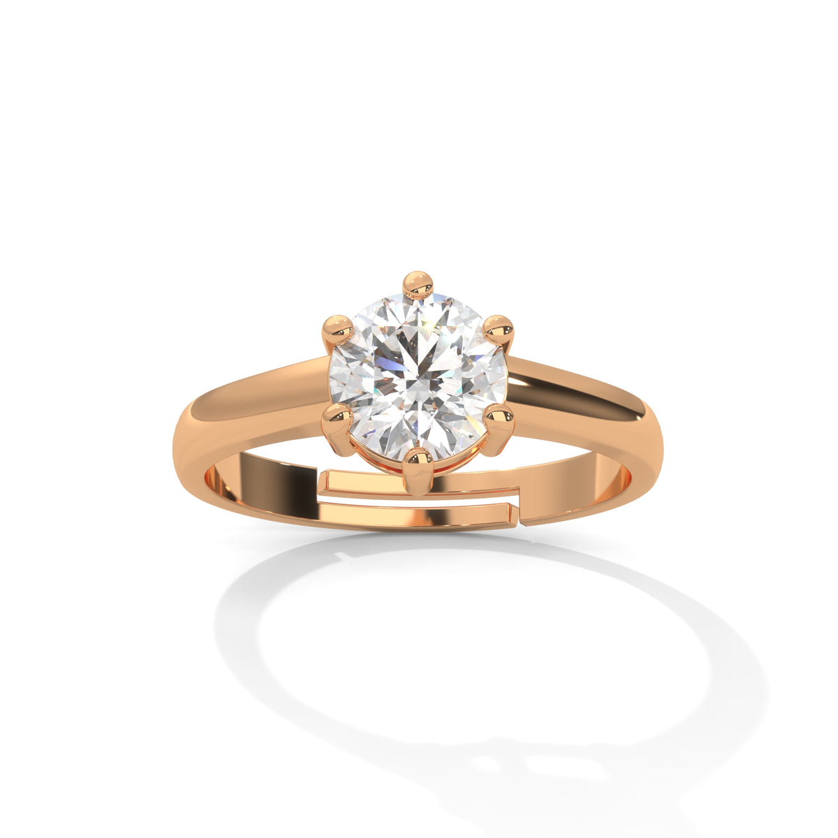 Eternal Prong Solitaire Ring