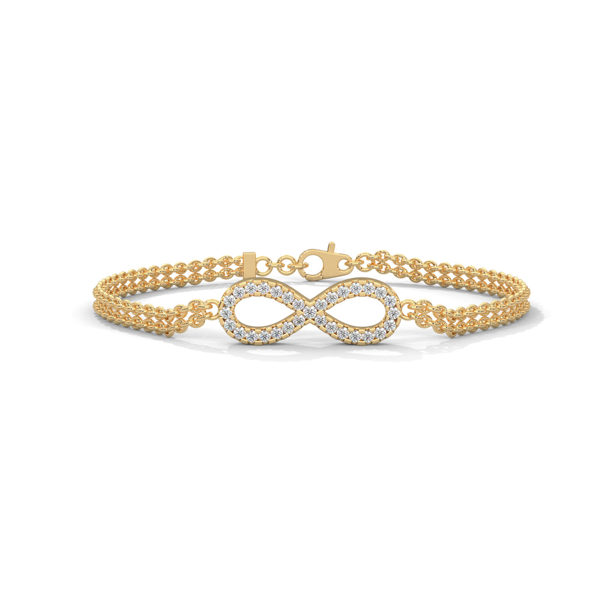 Eternal Loop Diamond Bracelet
