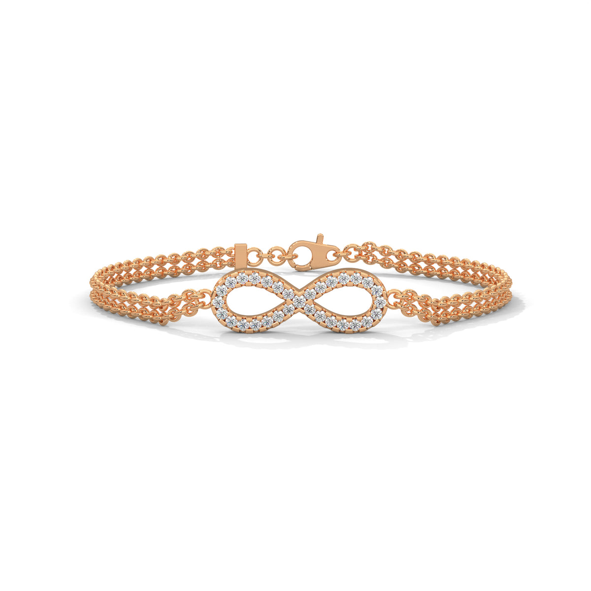 Eternal Loop Diamond Bracelet