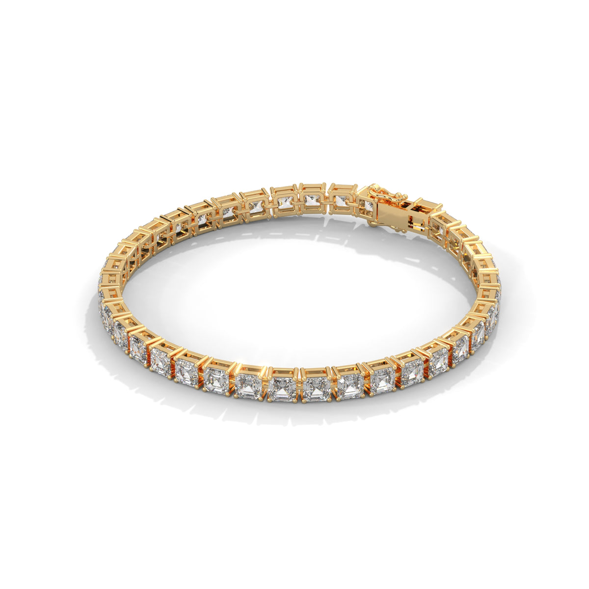 Emerald Row Tennis Bracelet
